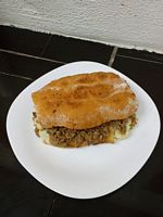Torta de carne asada